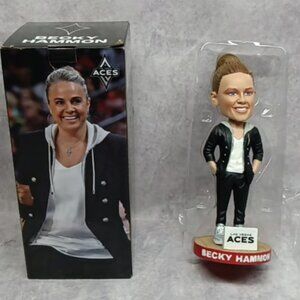 Becky Hammon Bobblehead Las Vegas Aces 08/30/24 Arena Giveaway SGA